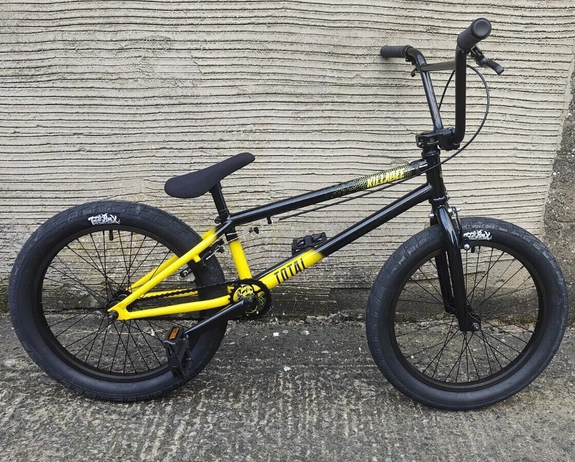 Total Killabee BMX 20" Complete BMX Bike Black / Yellow
