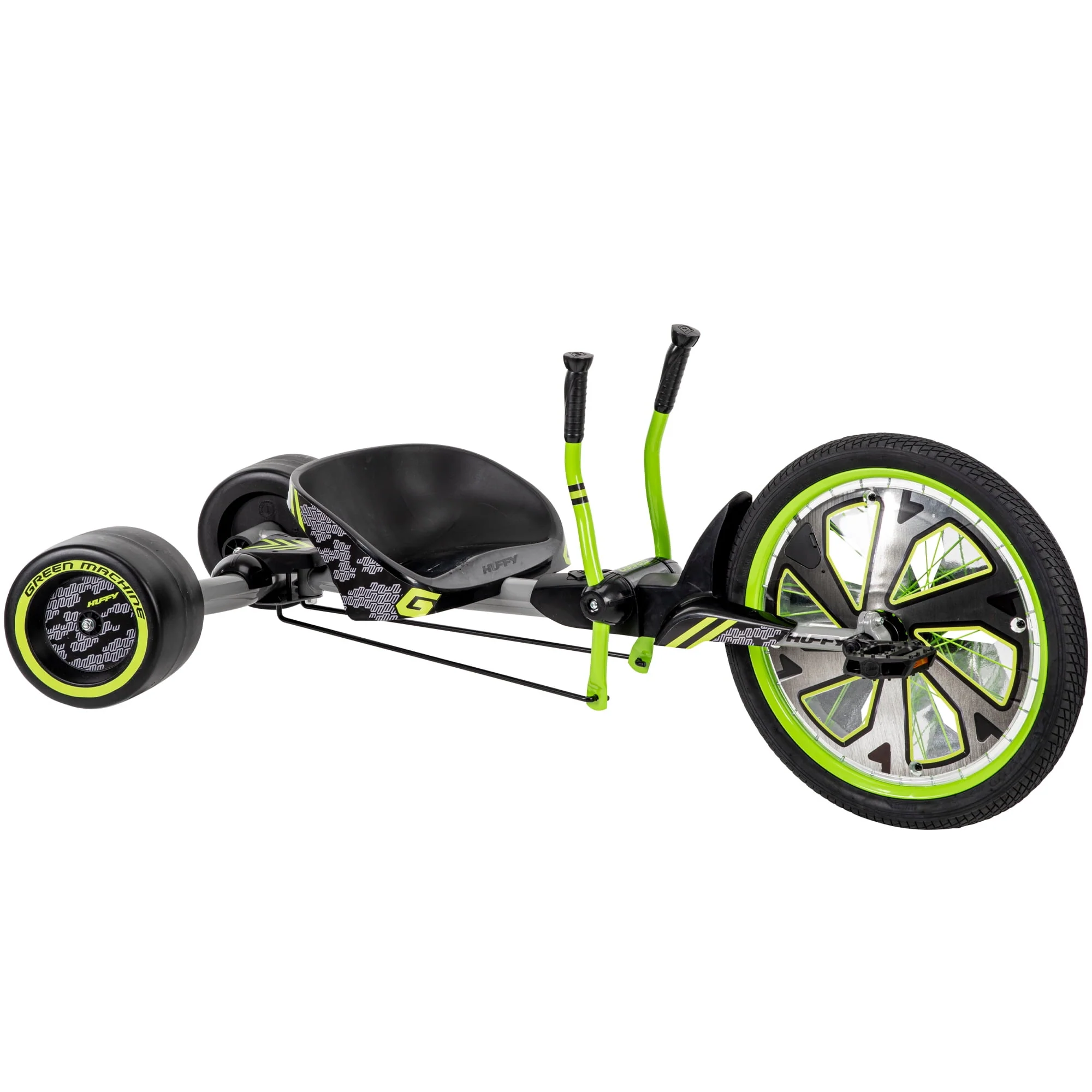 Huffy Green Machine 20-inch 3-Wheel Tricycle in Green and Gray