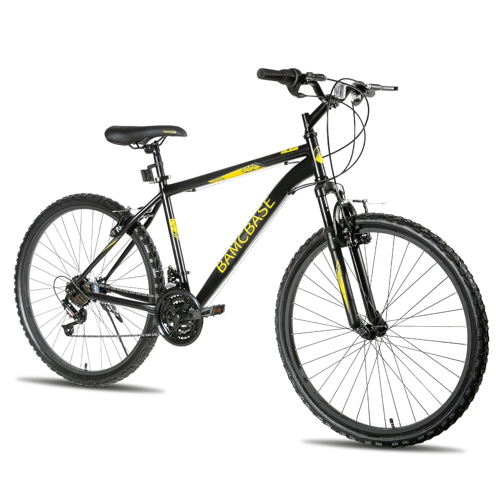 26 Inch 21 Speed Twist Shifter Mountain Bike,High-Carb<wbr/>on Steel Trail Bicycle