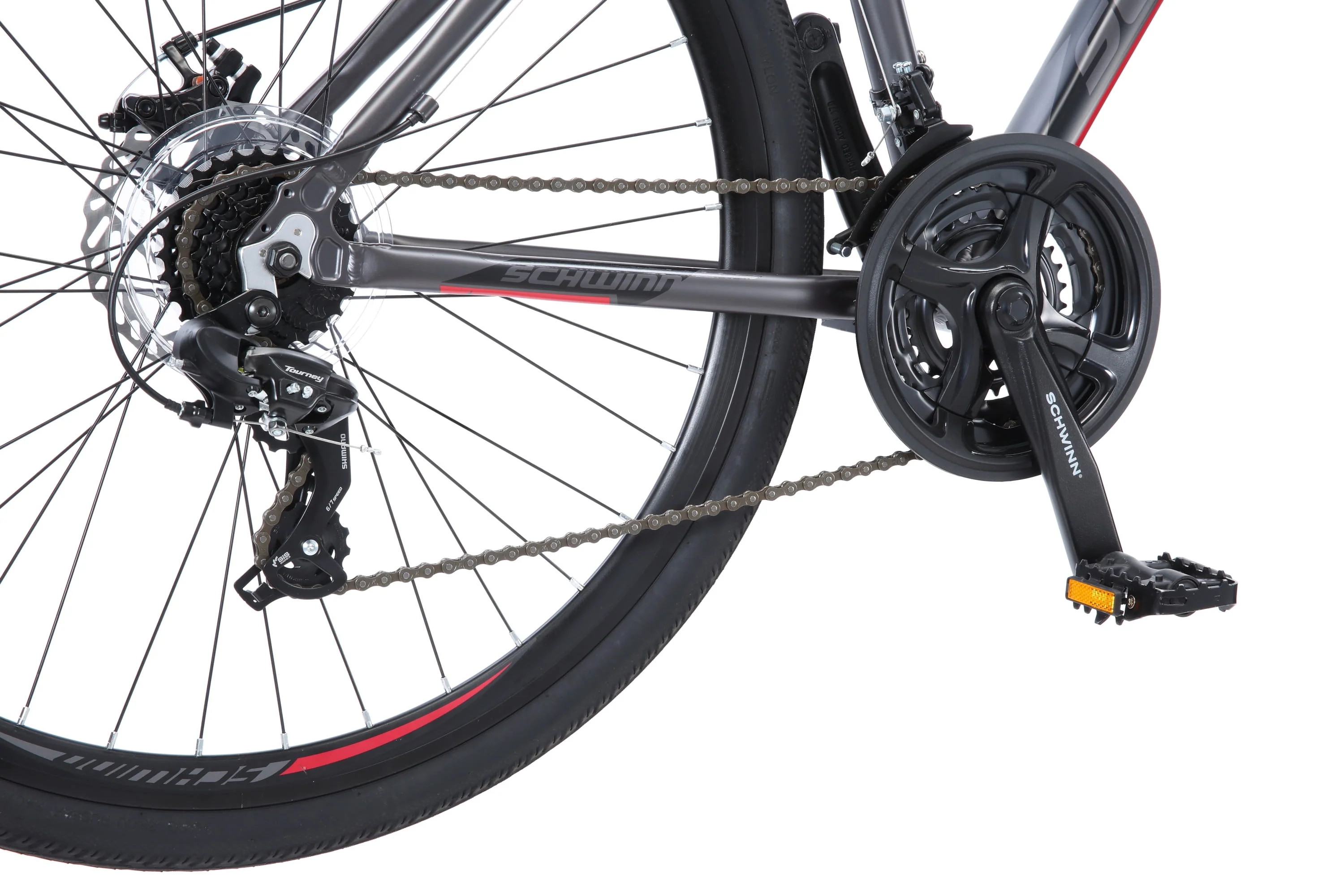 DSB Hybrid Bike, 700c wheels, 21 speeds, mens frame, grey