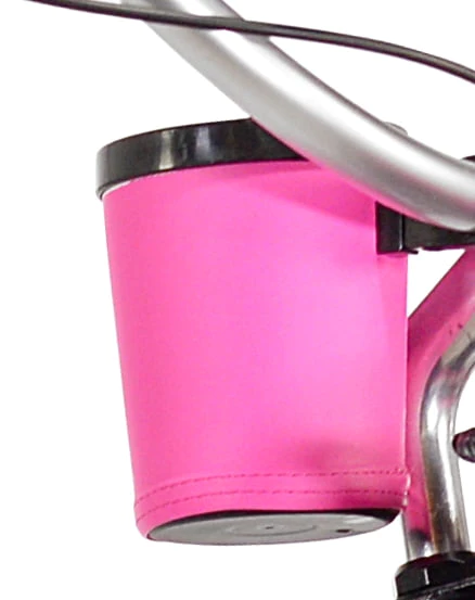 G. Komen 24 In. Multi-Speed Cruiser Girl's Bike, Pink, White and Black