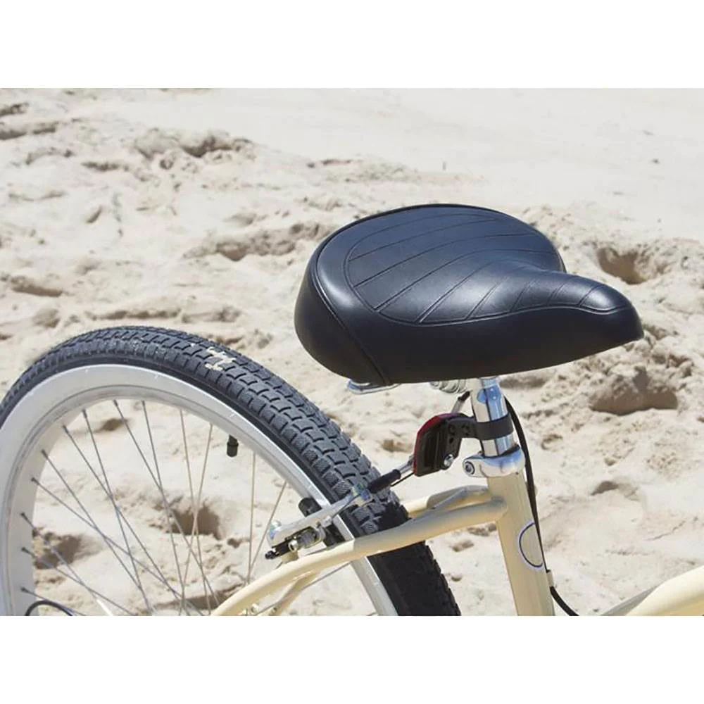 Firmstrong Urban Lady 7 Gear Speed Women's 26 Inch Beach Cruiser Bike, Vanilla