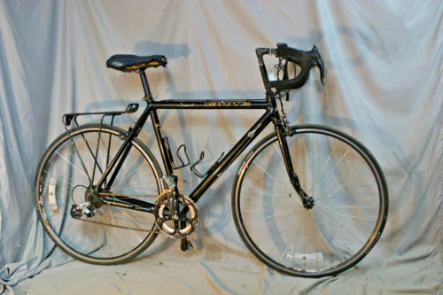 1991 Cannondale Black Lightning Criterium Touring Road Bike 55cm Medium Shimano!