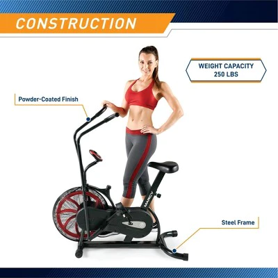 Marcy Stationary Upright Fan Exercise Bike