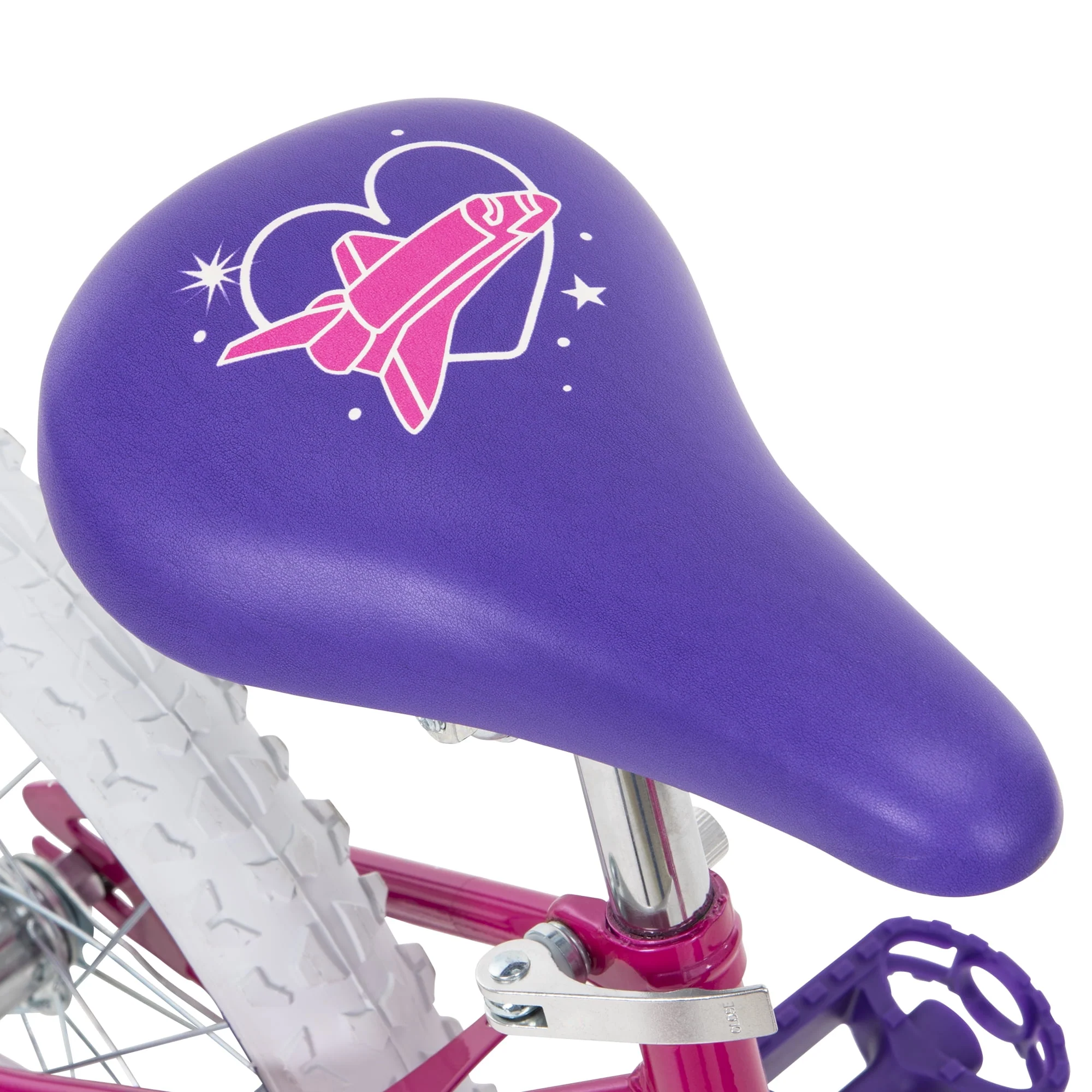 20 in. Sea Star Girls Sidewalk Bicycle for Kids, Pink
