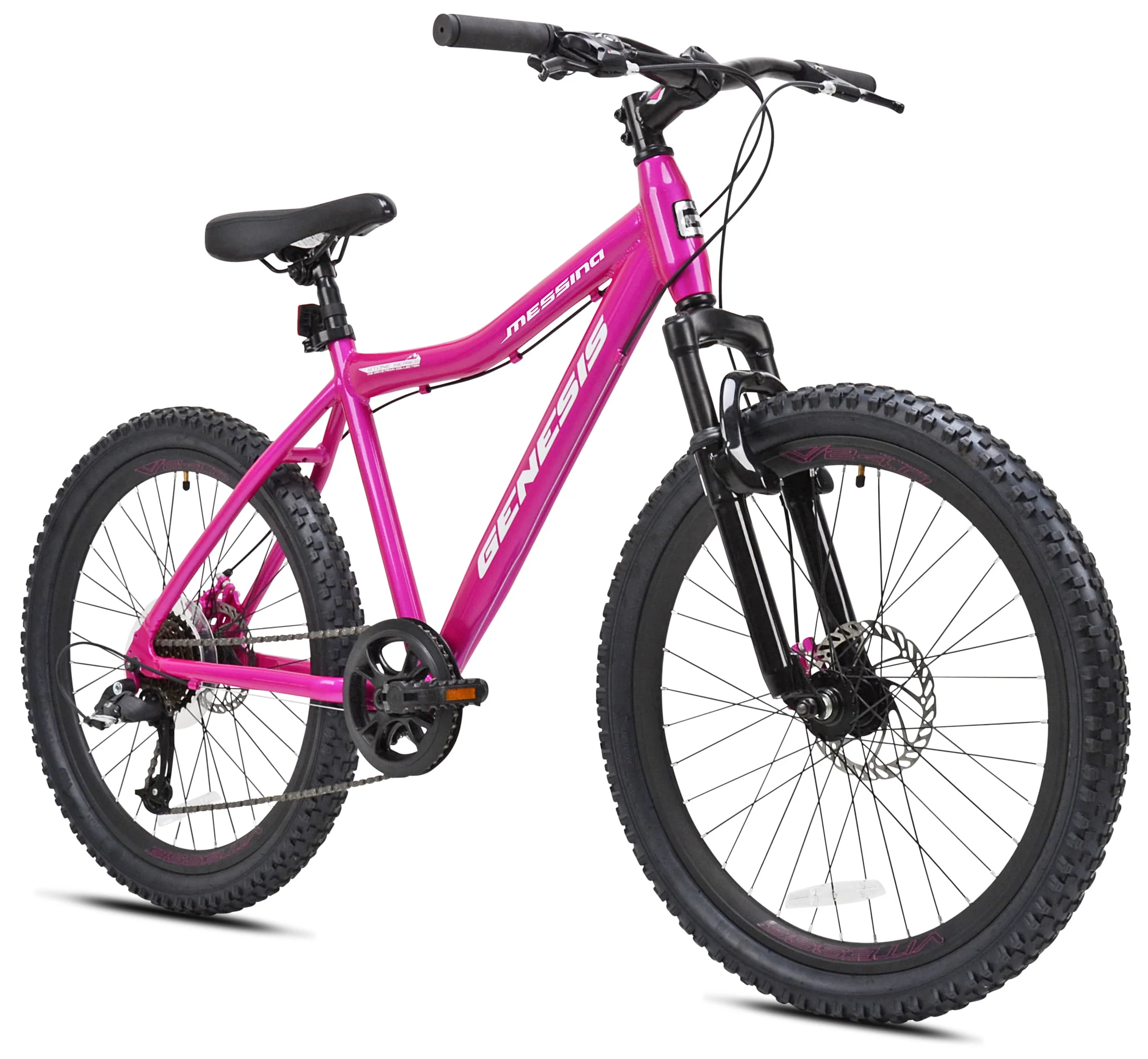 24 in. Messina Female Mountain Bike, Teen, Pink