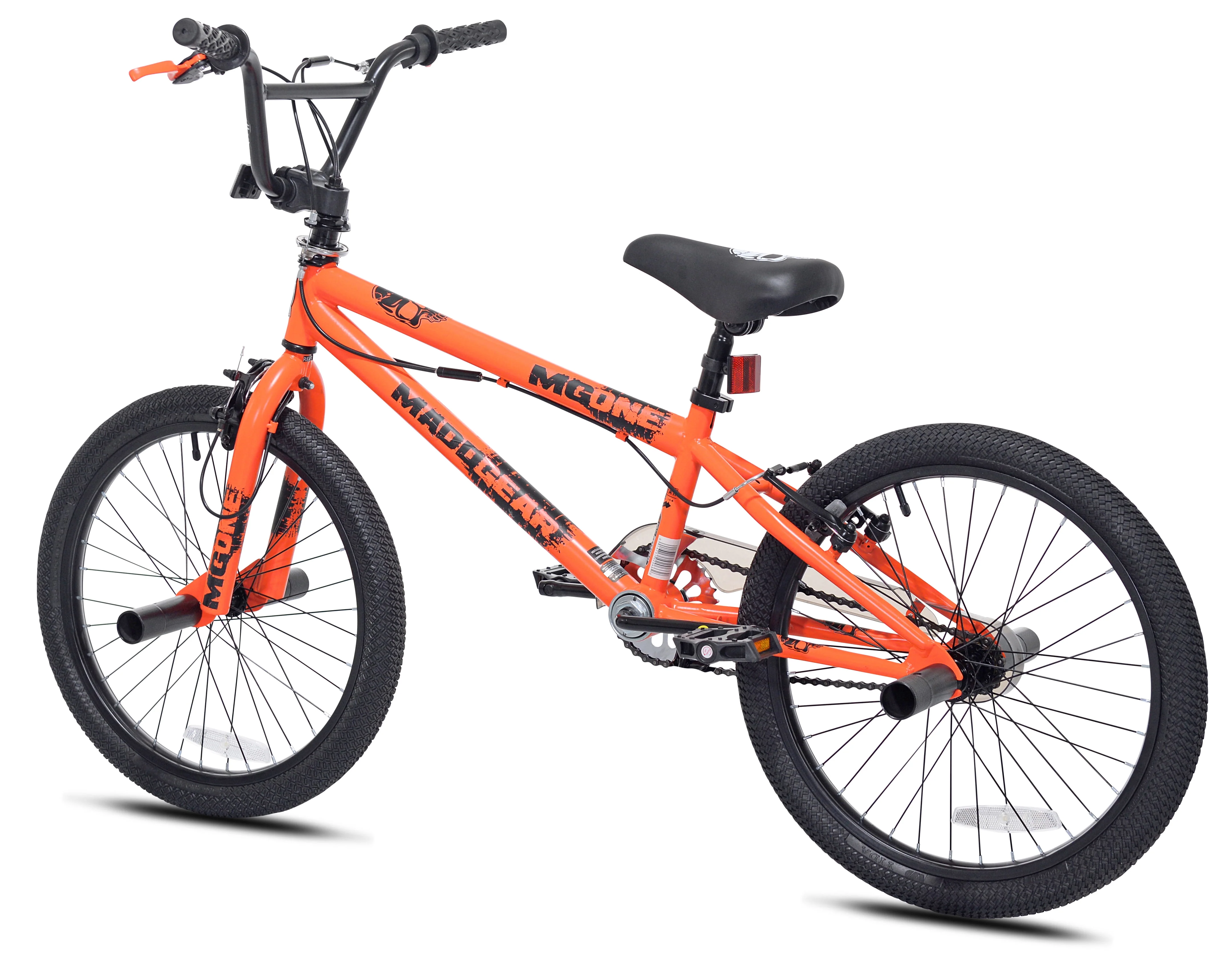 Bicycle Madd Gear 20-inch Boy's Freestyle BMX Bicycle Neon Orange