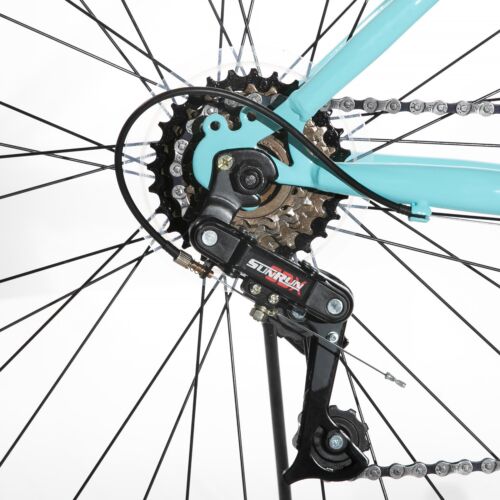 26 Inch 21 Speed Twist Shifter Mountain Bike,High-Carb<wbr/>on Steel Trail Bicycle