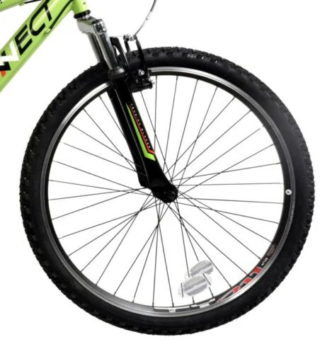 Basis Connect Mountain Bike 26" Wheel MTB Unisex 18 Speed Shimano Bicycle Green