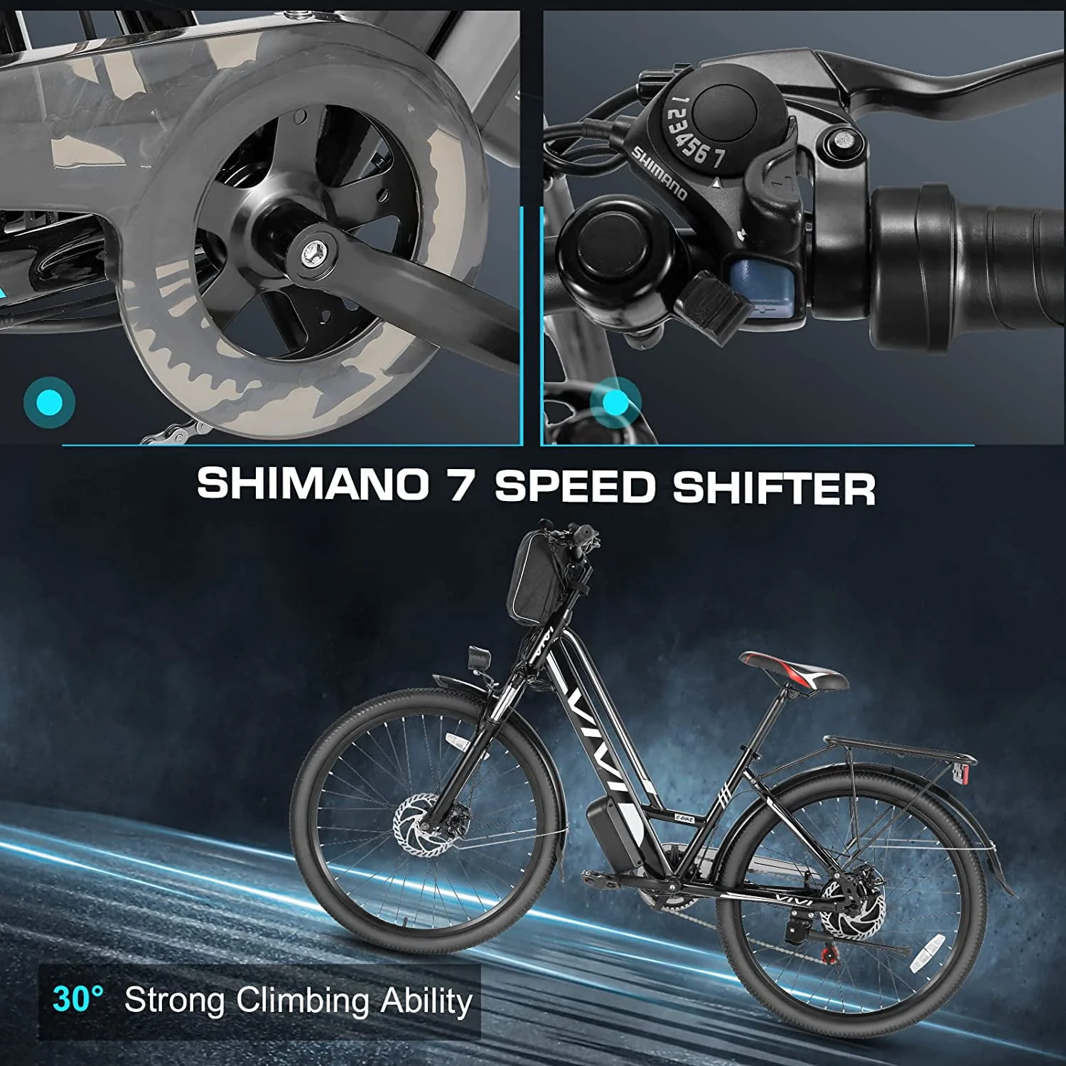 Vivi Electric Bike 26