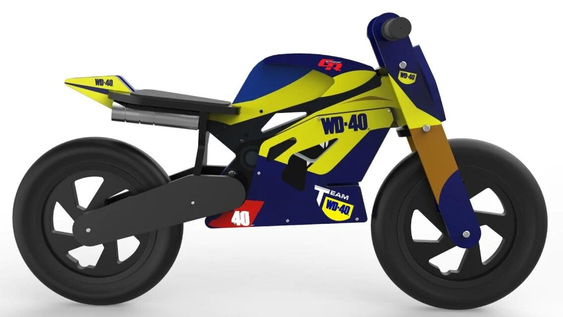 WD40 BSB balance bike Wooden for Kids age 2 to 5 years old RARE new boxed