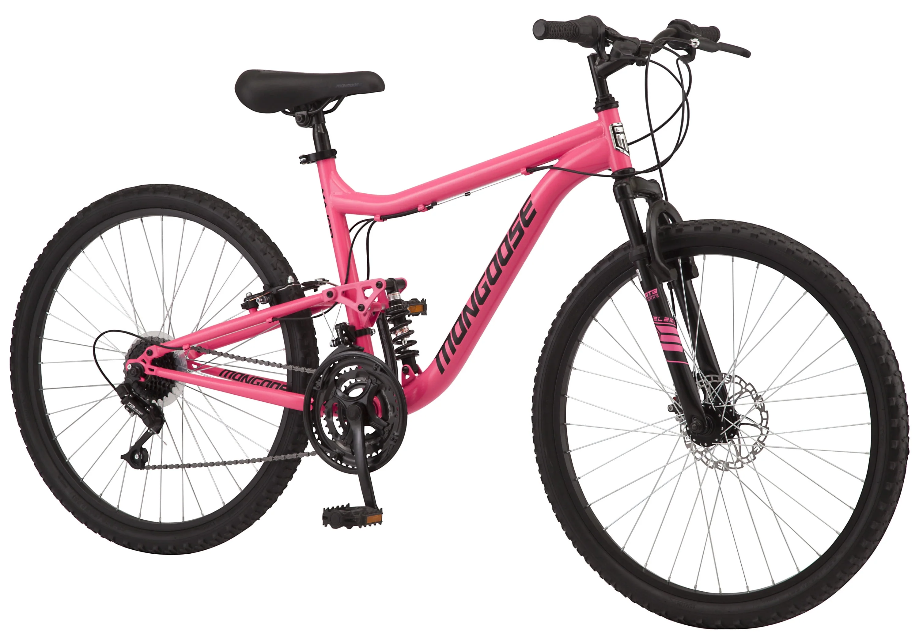 26-in. Major Womens Mountain Bike, Pink, 18 Speeds