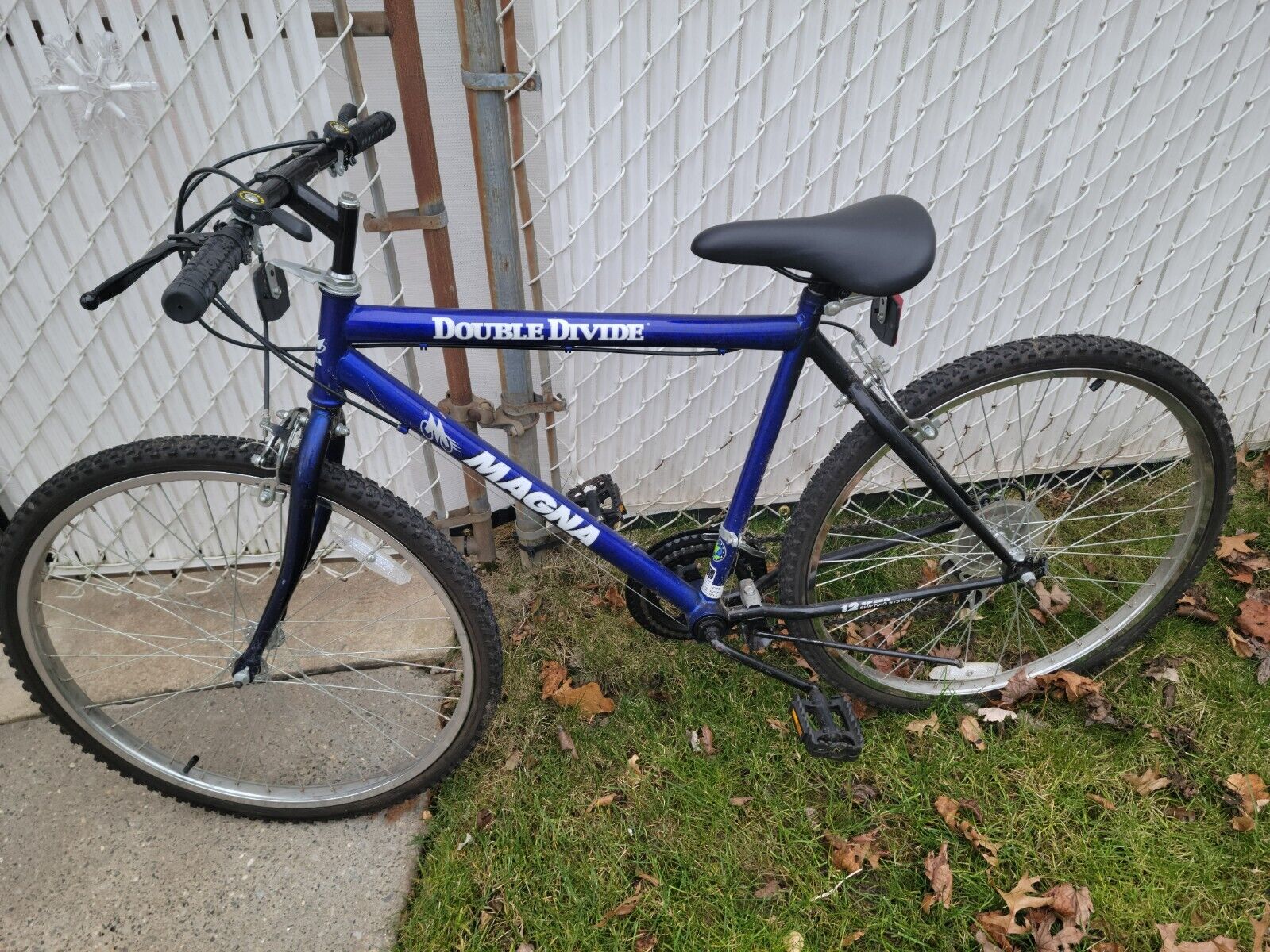 Magna Blue Double Divide Bicycle