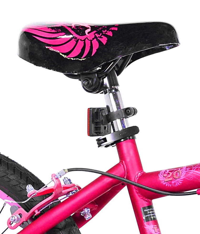 Bicycle 20 In. 2 Cool BMX Girl's Bike, Pink