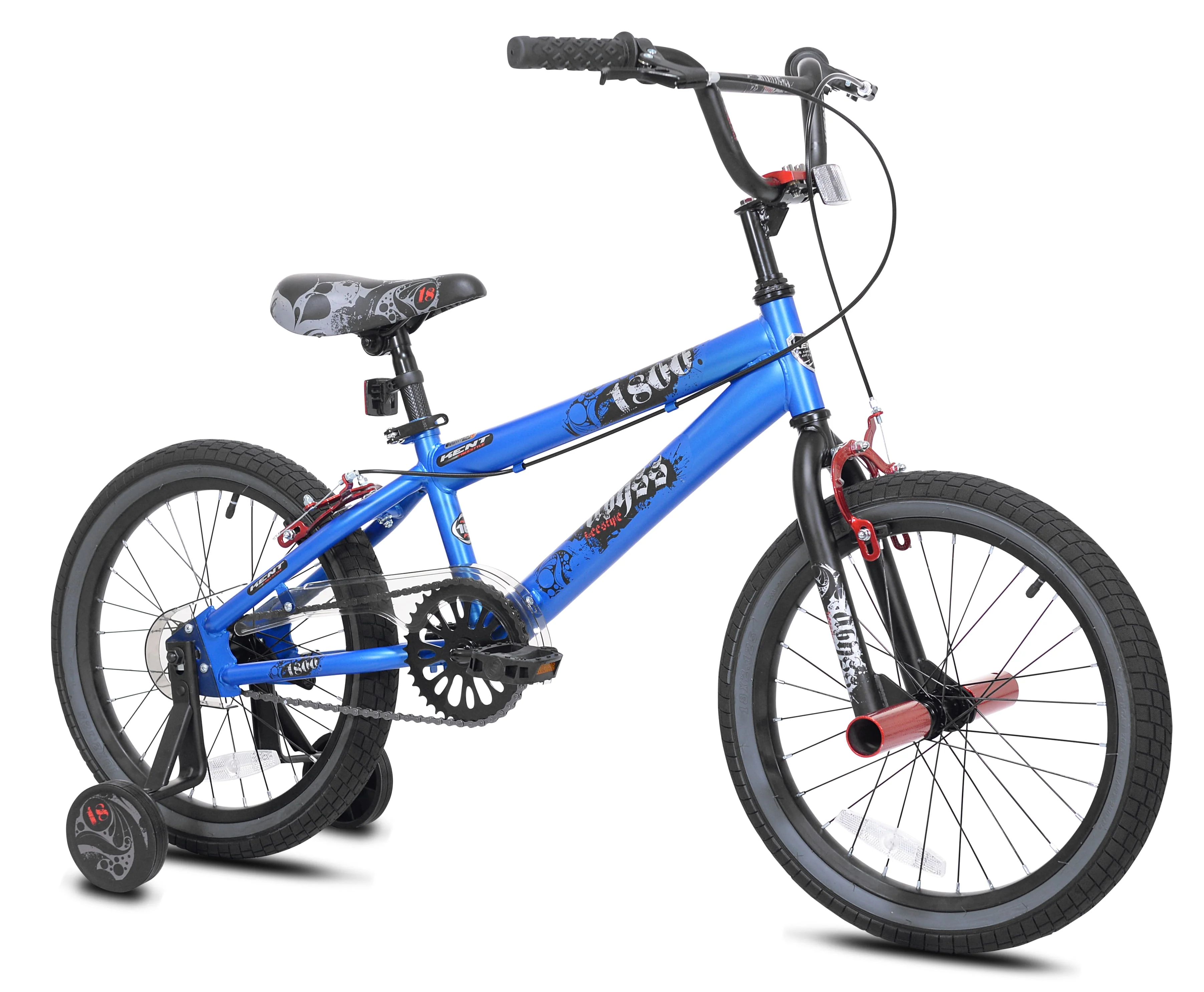 Bicycle 18-inch Abyss Boy's Freestyle BMX Bicycle, Blue