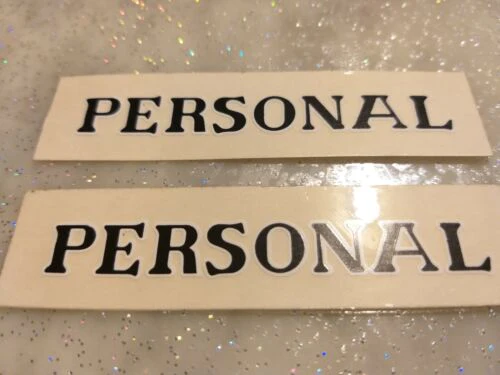 Sarto Personal Decal Sticker Low Sheath.Columnago.White.Cinelli.Masi.De Rosà.