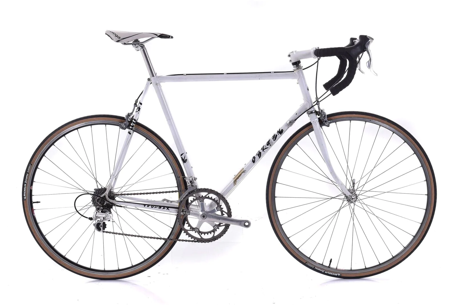 USED 1990's O'Brien Nuclear Steel Road Bike 58cm 3x9 speed Shimano Dura-Ace