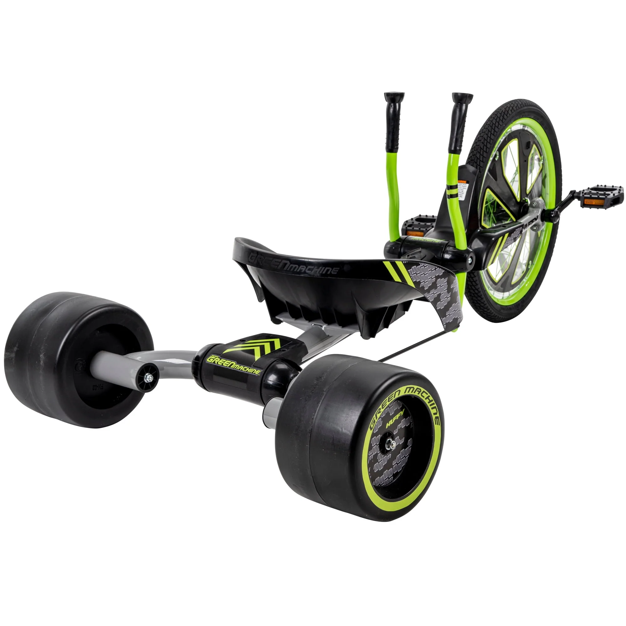Huffy Green Machine 20-inch 3-Wheel Tricycle in Green and Gray