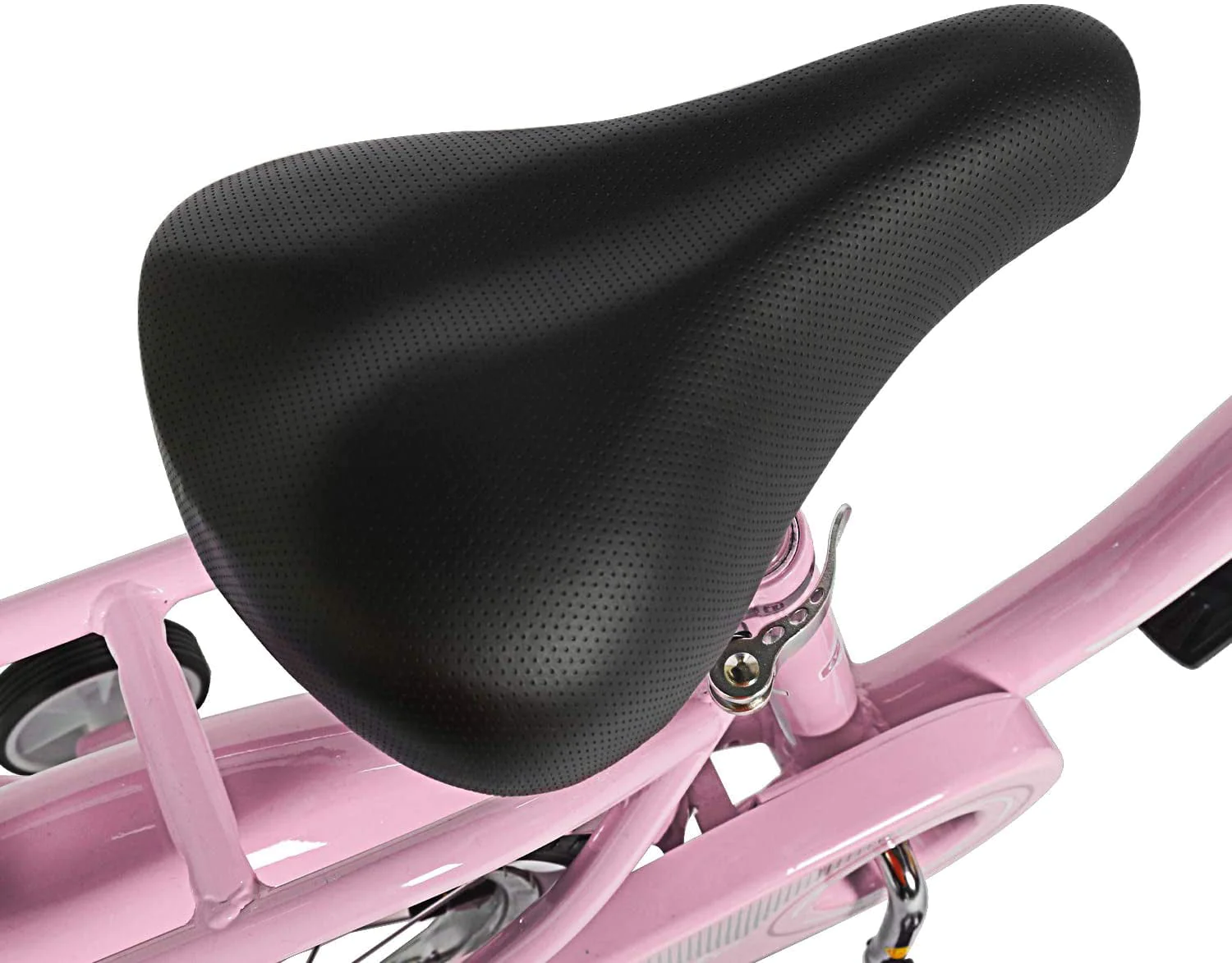 Coewske Kids Bike 18 inch Boys Girls Bicycle with Training Wheels, Pink