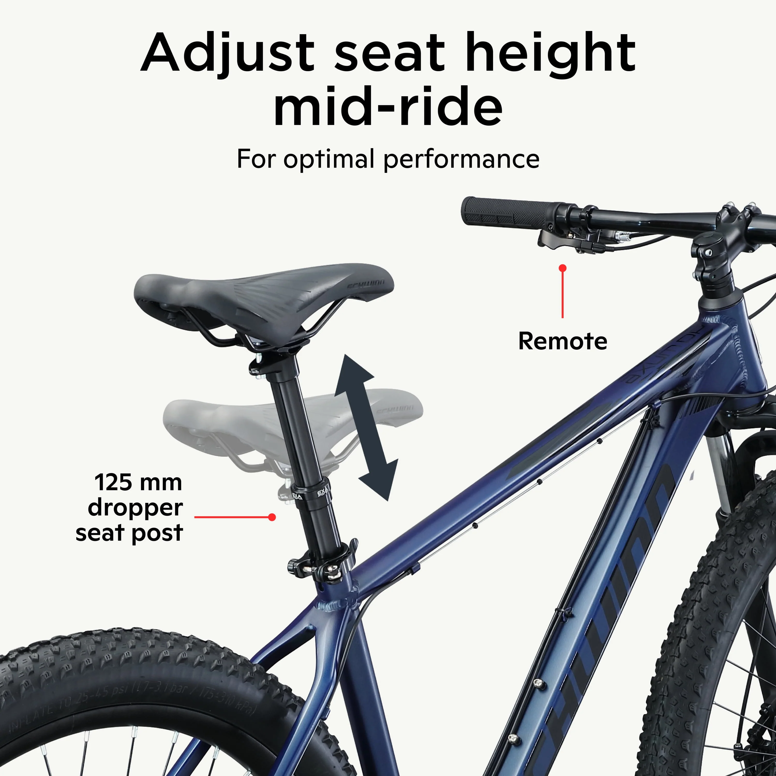 Schwinn Axum DP 29 inch Mens Mountain Bike, 17 inch Frame Adult Bicycle, Blue