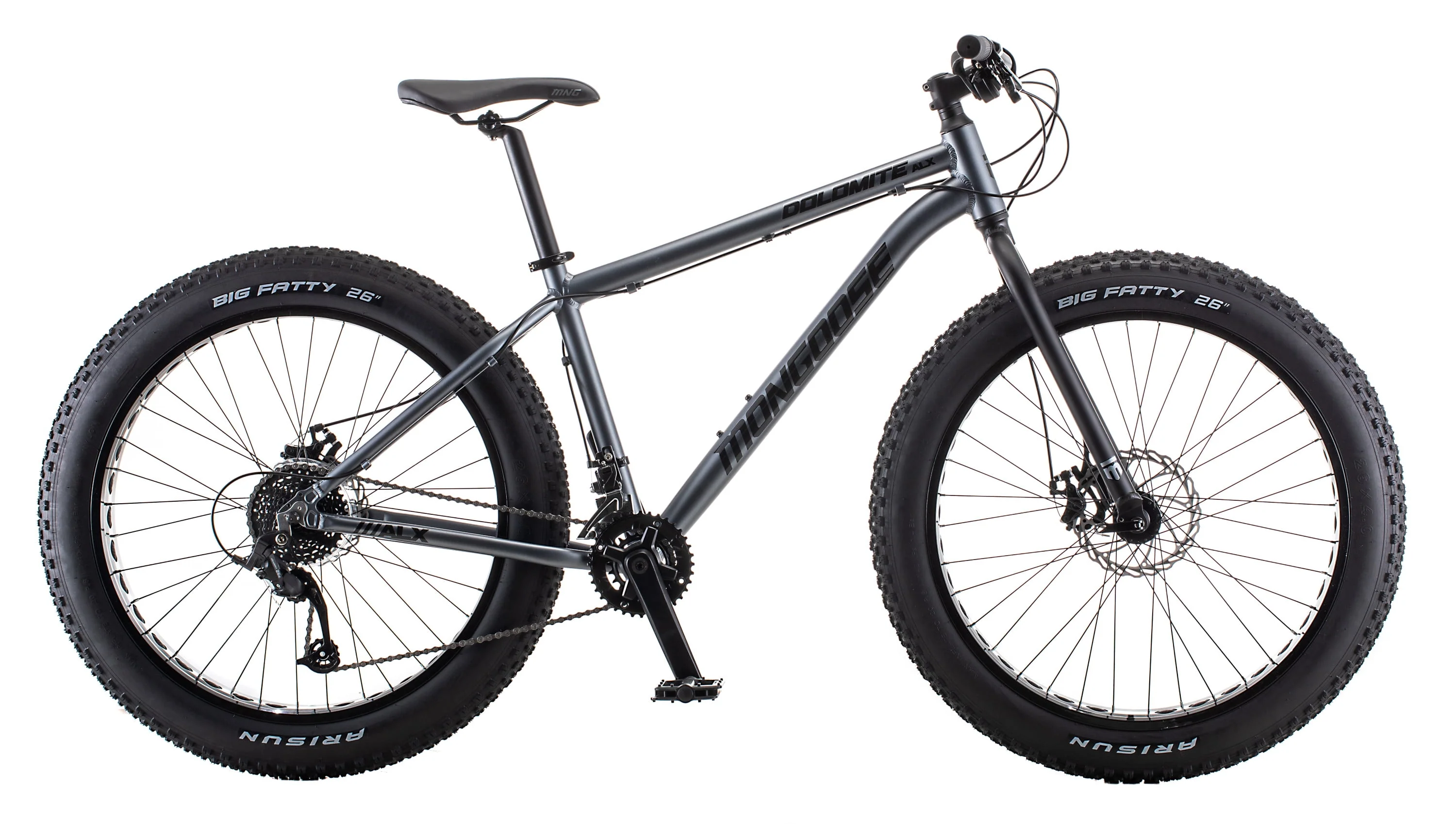 26-in. Dolomite ALX Unisex Fat Tire Mountain Bike, Gray