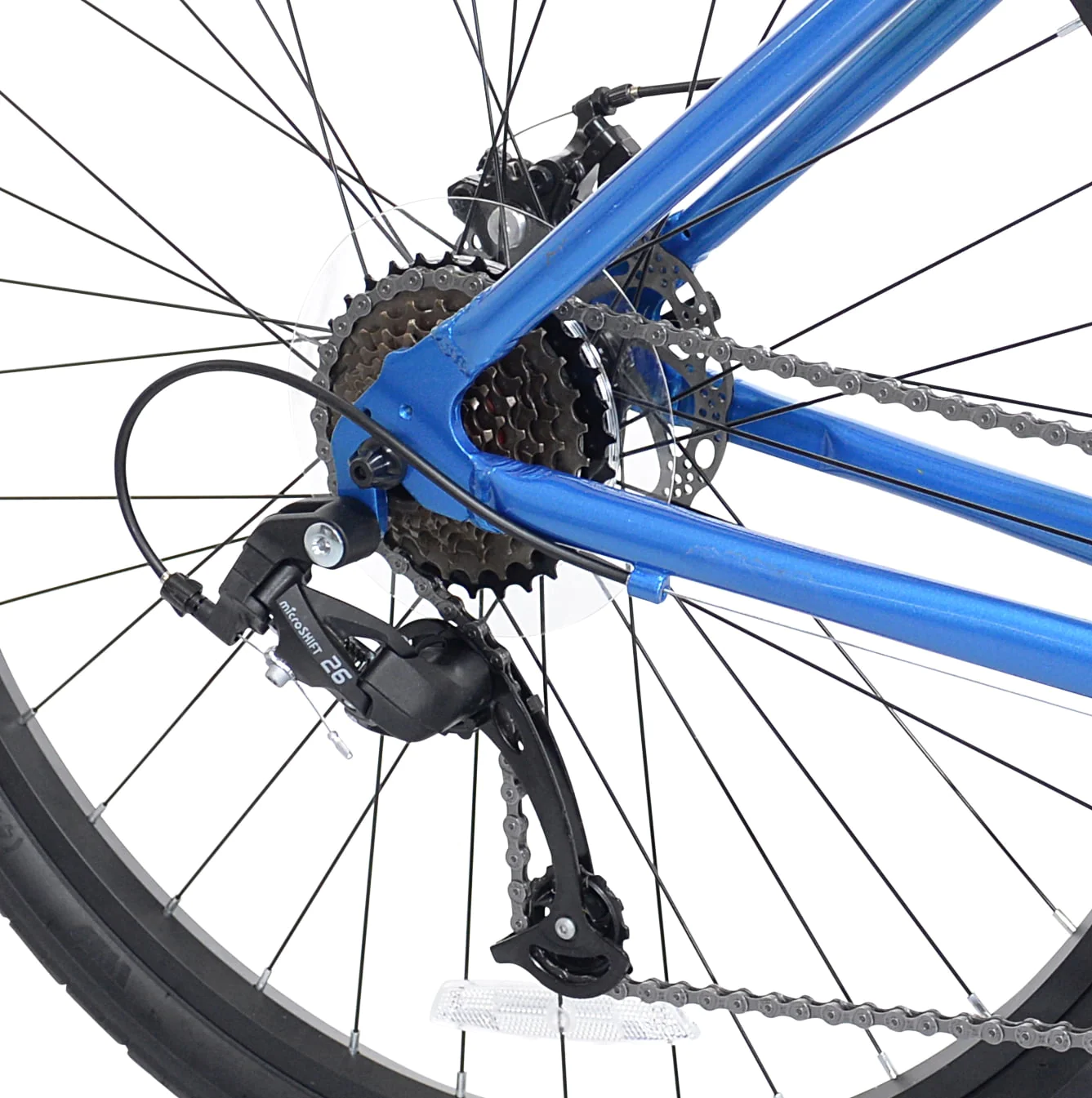 Kent Bicycles 27.5 in. Wanderer Men's Aluminum All-Terrain Bicycle, Blue