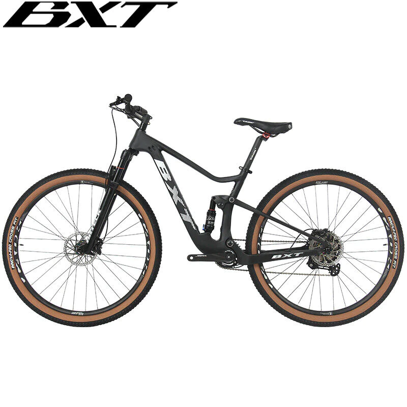 Carbon Fiber Mountain Bike 29er Boost 11S Carbon Full Suspension Bicycles New