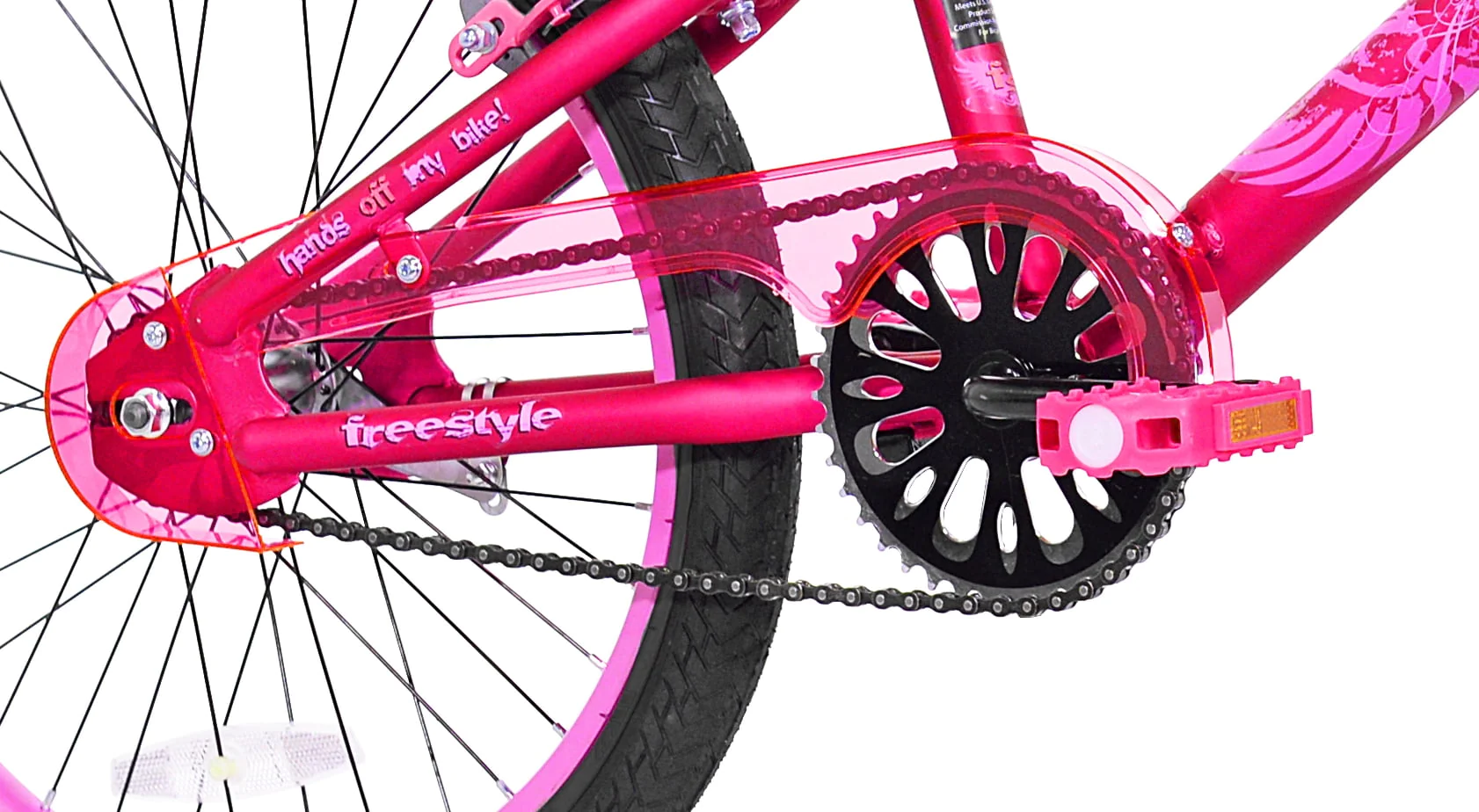 Bicycle 20 In. 2 Cool BMX Girl's Bike, Pink