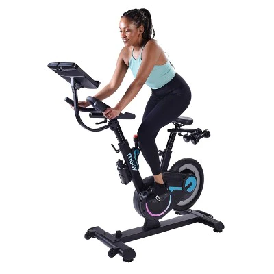 Stamina muuv Bike | Smart, Connected Exercise Bike | Wireless Bluetooth Smart Mount | Personalized Audio Coaching App