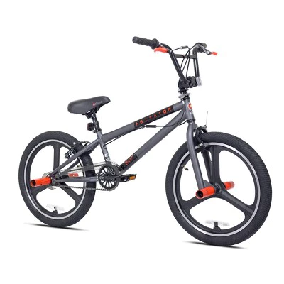 Kent Razor Agitator Mag 20" BMX Bike - Black/Gray/Red