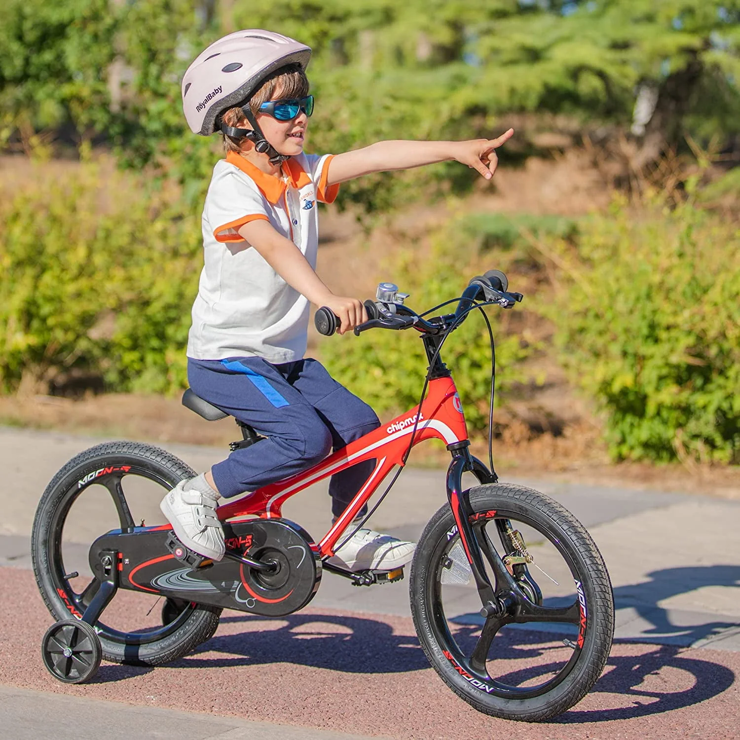 Royalbaby Moon5 18 Inch Kids Bike Red