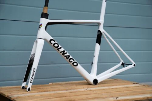 Colnago V3 Disc 2023 Complete Frameset White Black 52cm - EX DISPLAY