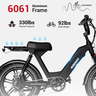 HIMIWAYBIKE Long Range Moped-Style Electric Bike Escape Pro