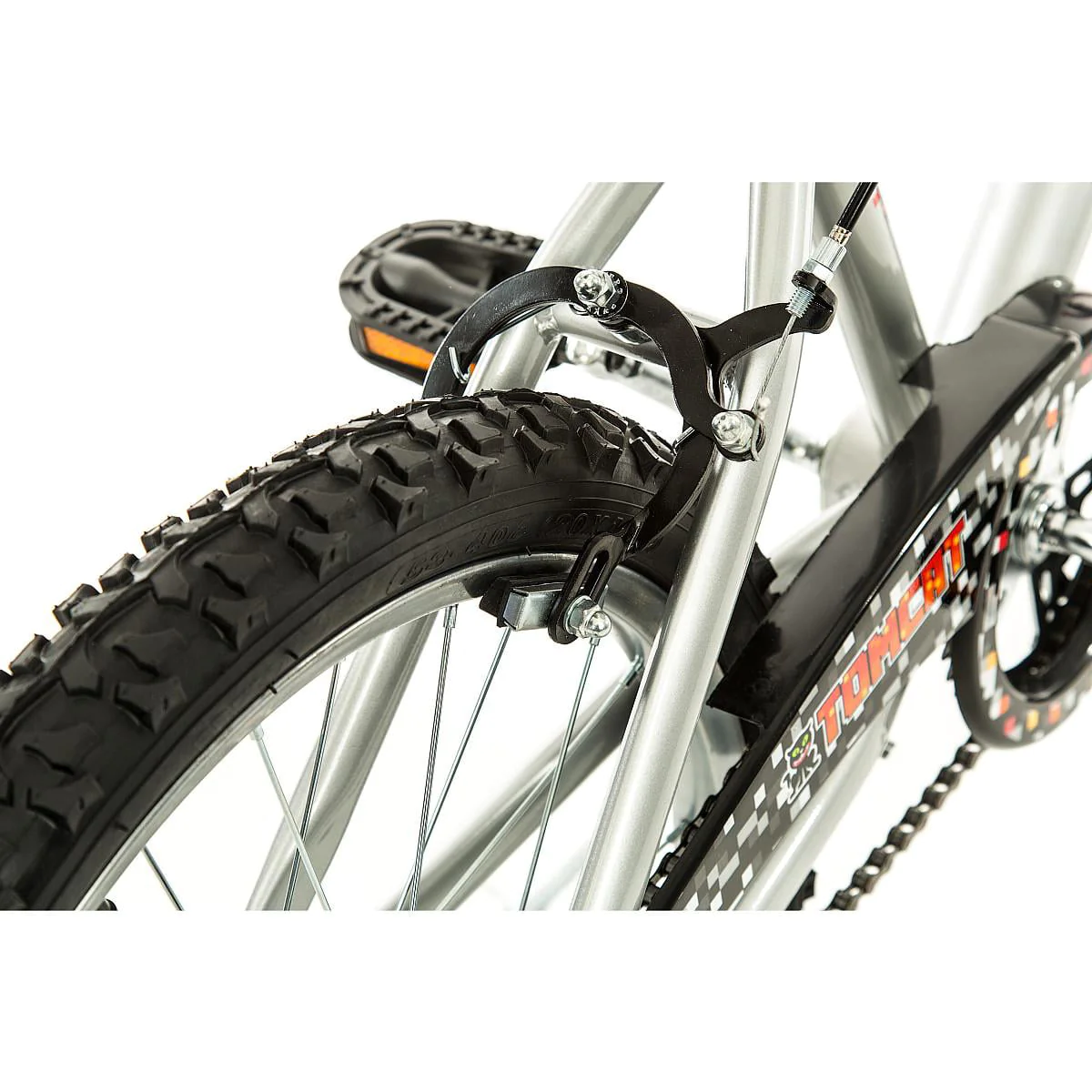 Titan Tomcat Boys BMX Bike with 20 In. Wheels, Red and Silver