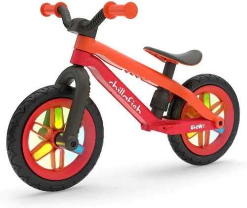 BMXIE GLOW BALANCE BIKE LIGHT UP WHEELS age's 2 to 5 Childs balance outdoor fun,