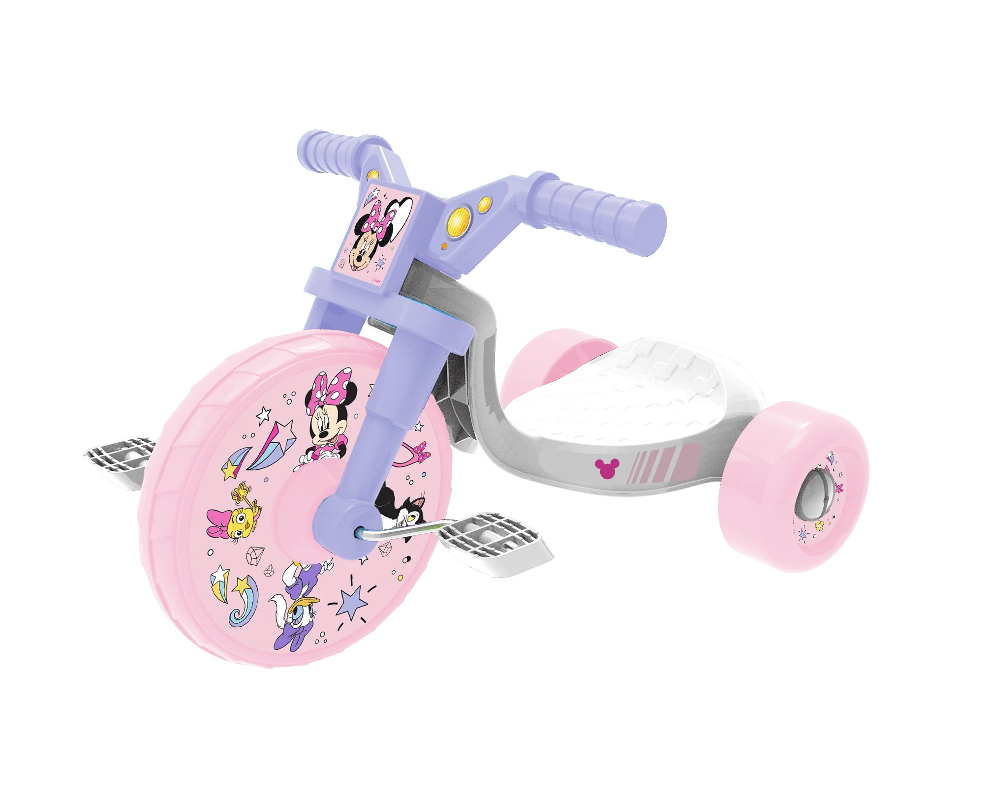 Minnie Mouse 10 inch Flywheel Tricycle Ride on with Lights and Sound Effects