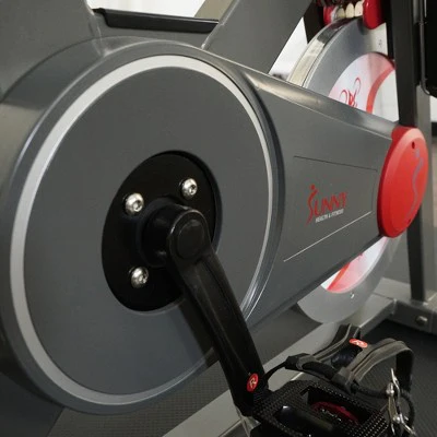 Sunny Health & Fitness Training Cycling Battery Exercise Bike - Gray