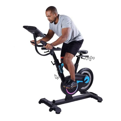 Stamina muuv Bike | Smart, Connected Exercise Bike | Wireless Bluetooth Smart Mount | Personalized Audio Coaching App