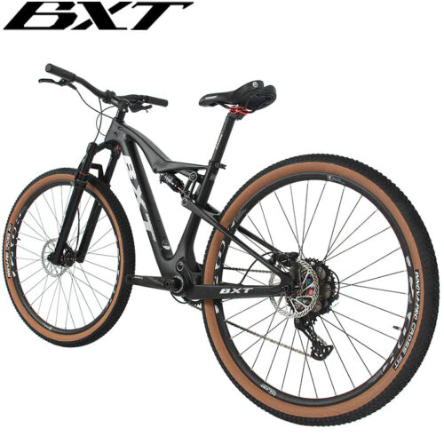 29in Plus Carbon Fiber Full Suspension Mountain Bike 11S Carbon MTB Bicycles New