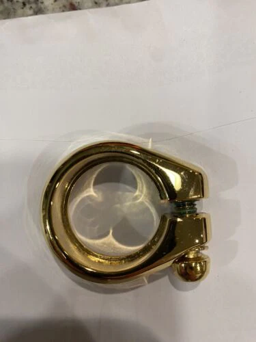 Redline 25.4mm  Seat Clamp 24 Carat Gold Plated