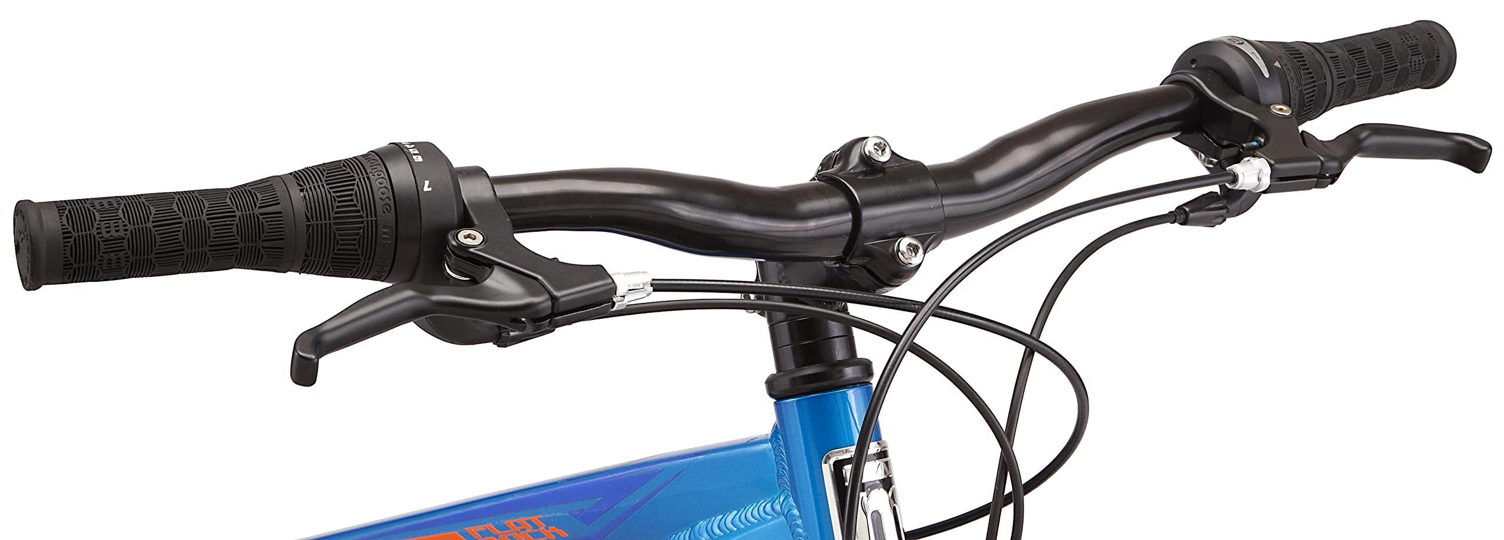 Mongoose Boys' Flatrock 24 in Mountain Bike, Blue