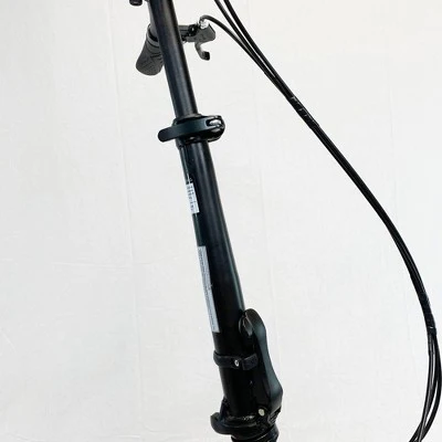 ZiZZO Ferro 7-Speed Steel 20" Folding Bike - Black