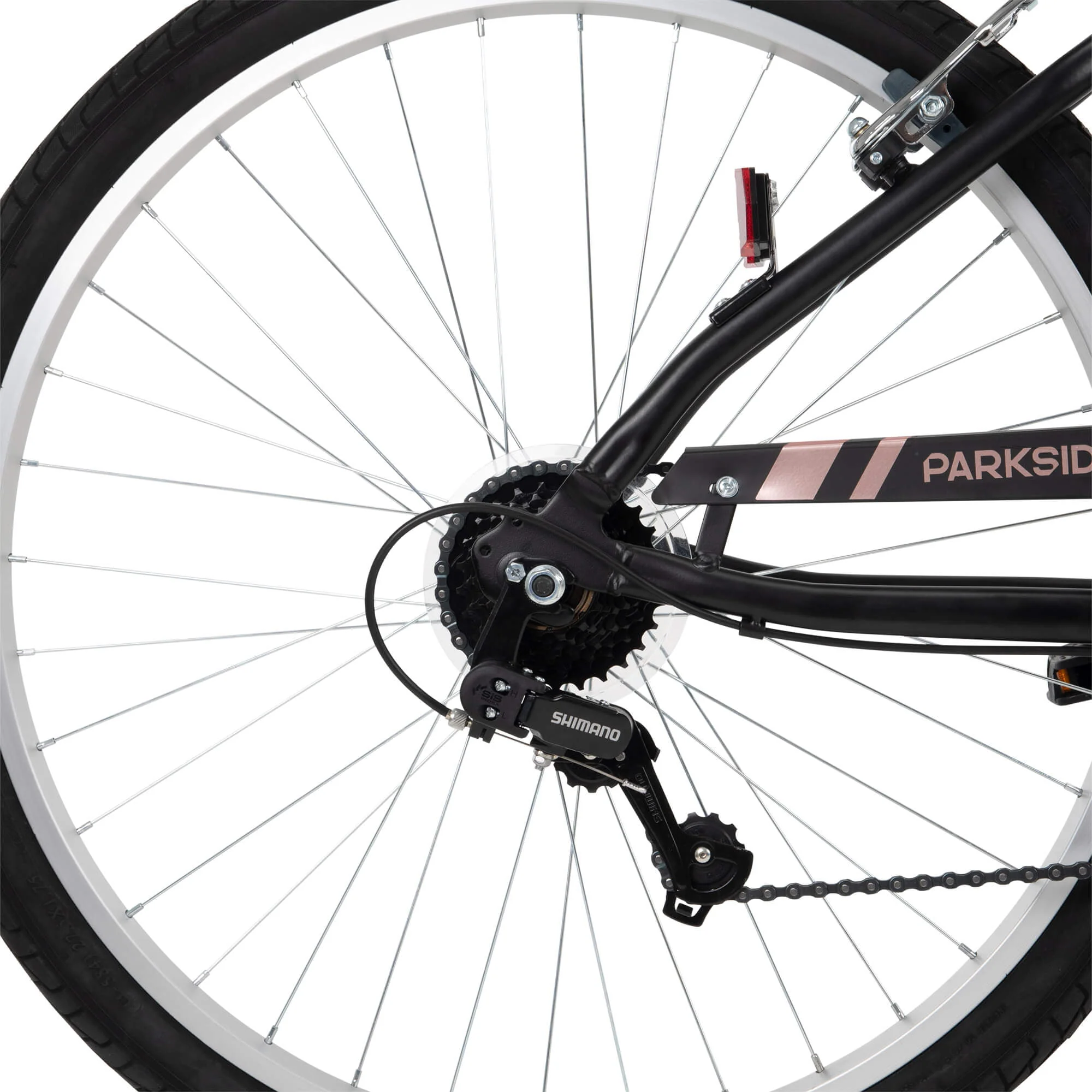 27.5 Inch Ladies' Parkside Bike, Black Matte