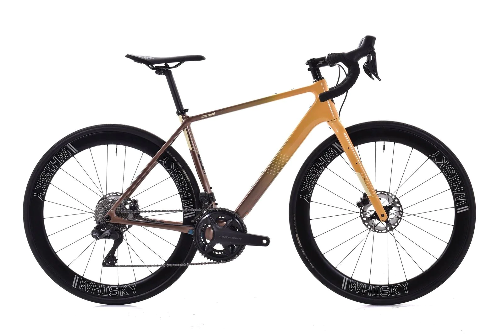 USED Salsa Warroad C Ultegra Di2 All-Road Bike - Carbon, Gold Fade, 54.5cm