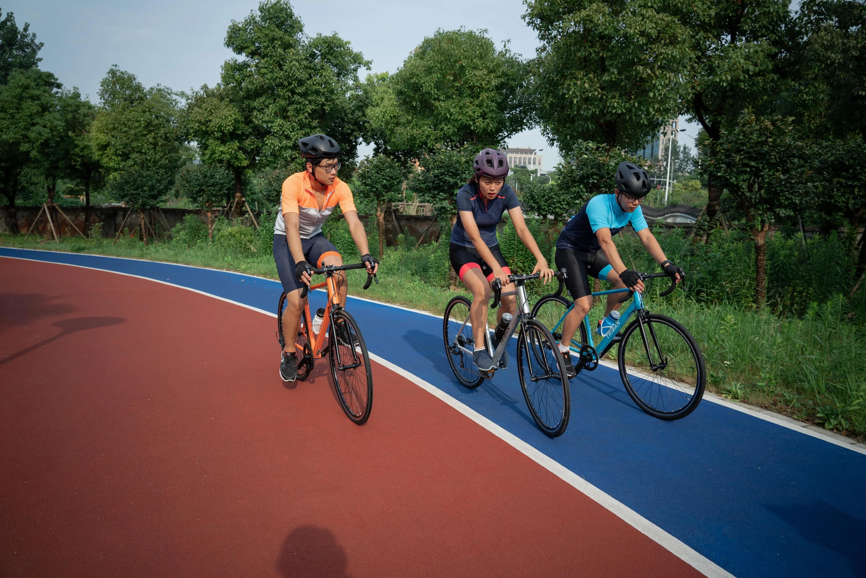 Decathlon RC100 Adult Road Bike, 700c, Silver, L