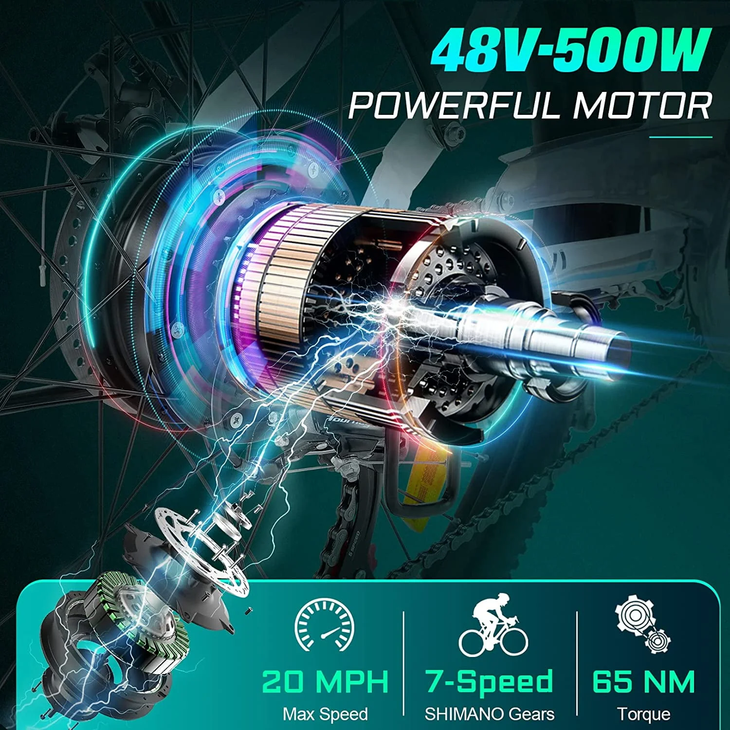 Vivi Electric Bike 26