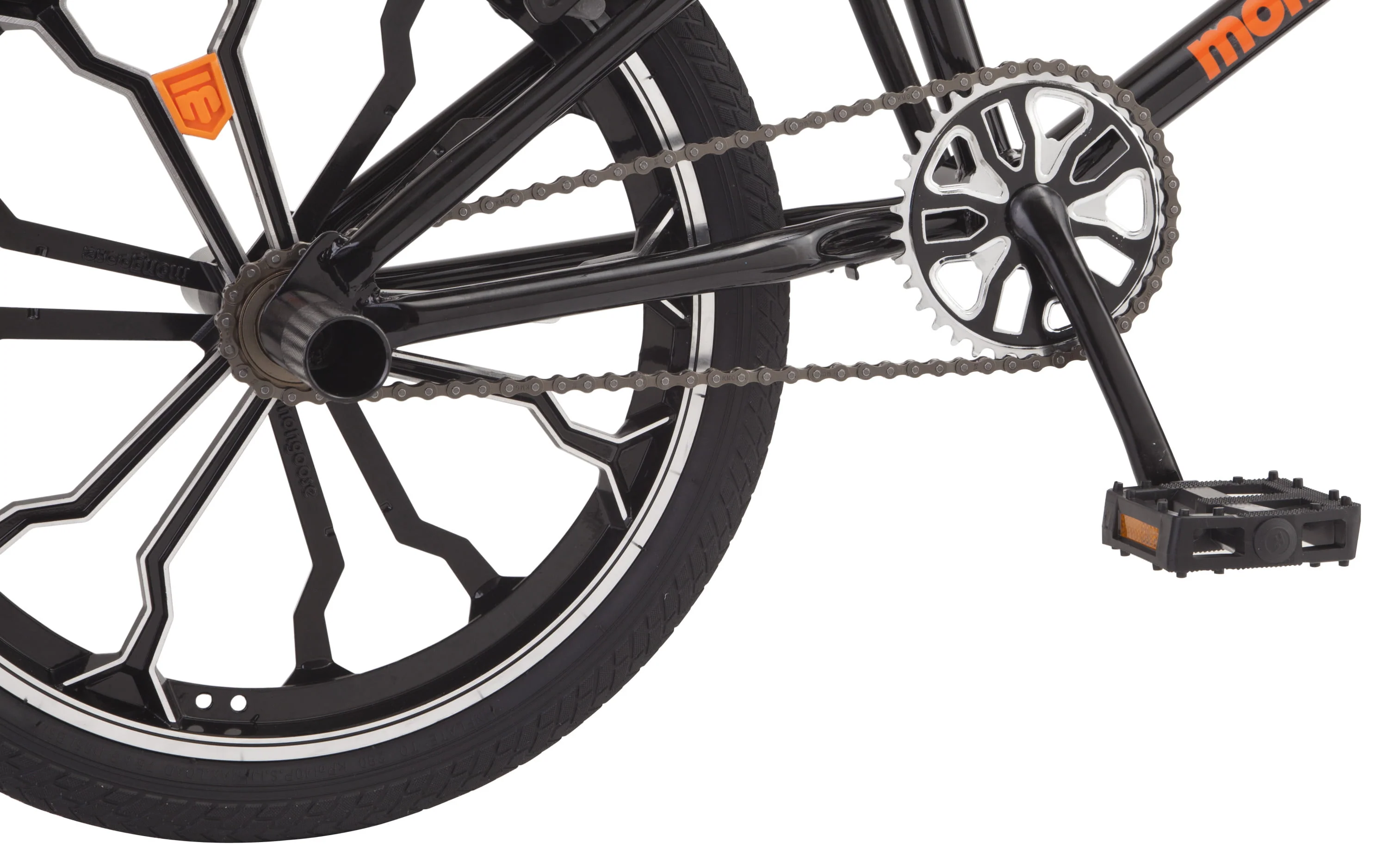 Mongoose Rebel Freestyle Kids BMX Bike, 20-inch mag wheels, ages 6 and up, Black, boys, girls