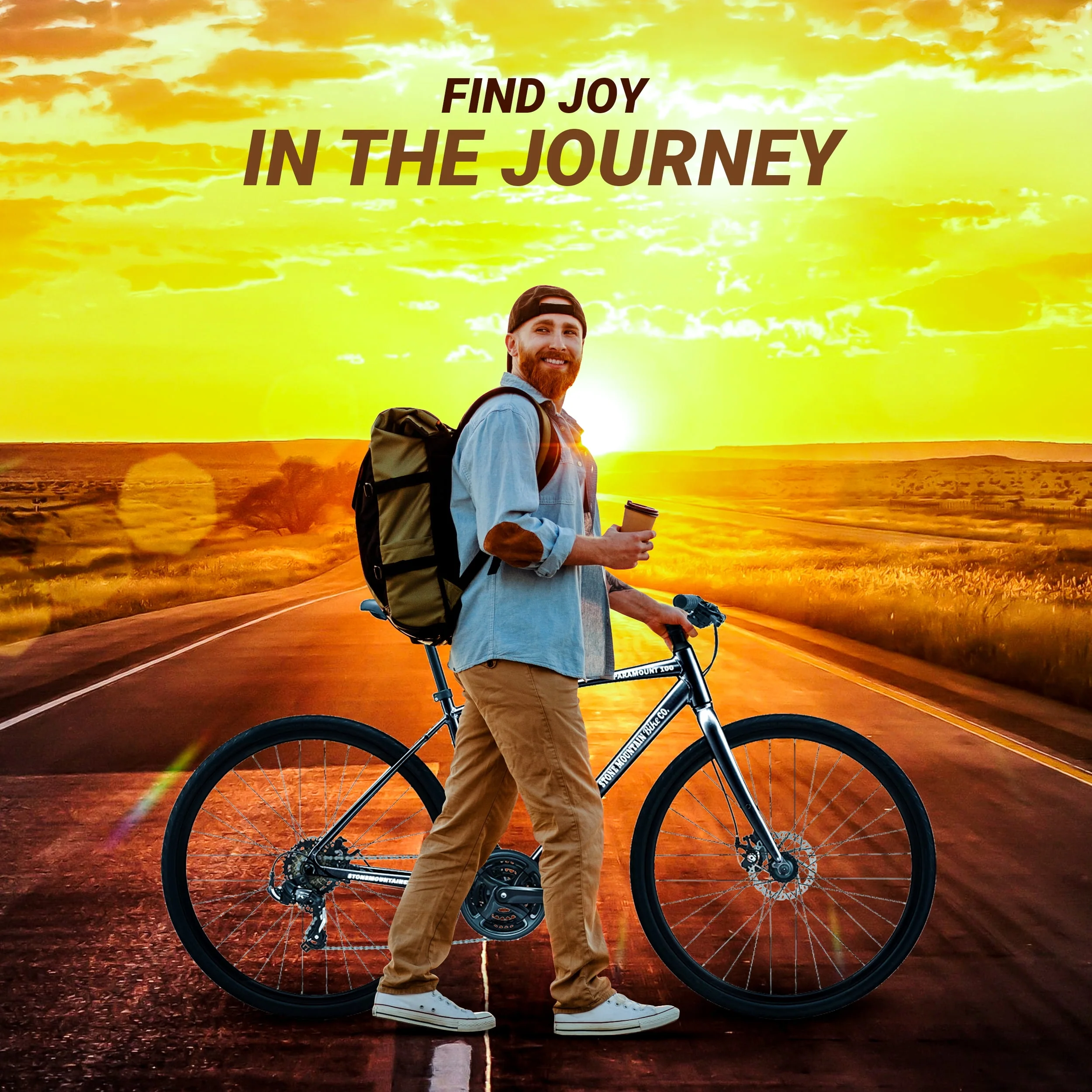 5Seconds PARAMOUNT 100 Hybrid Bicycle, Lightweight Aluminum Frame 21- Speed Bike with Trigger Shifters, and Mechanical Disc Brakes - Black