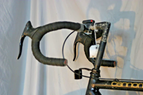 1991 Cannondale Black Lightning Criterium Touring Road Bike 55cm Medium Shimano!