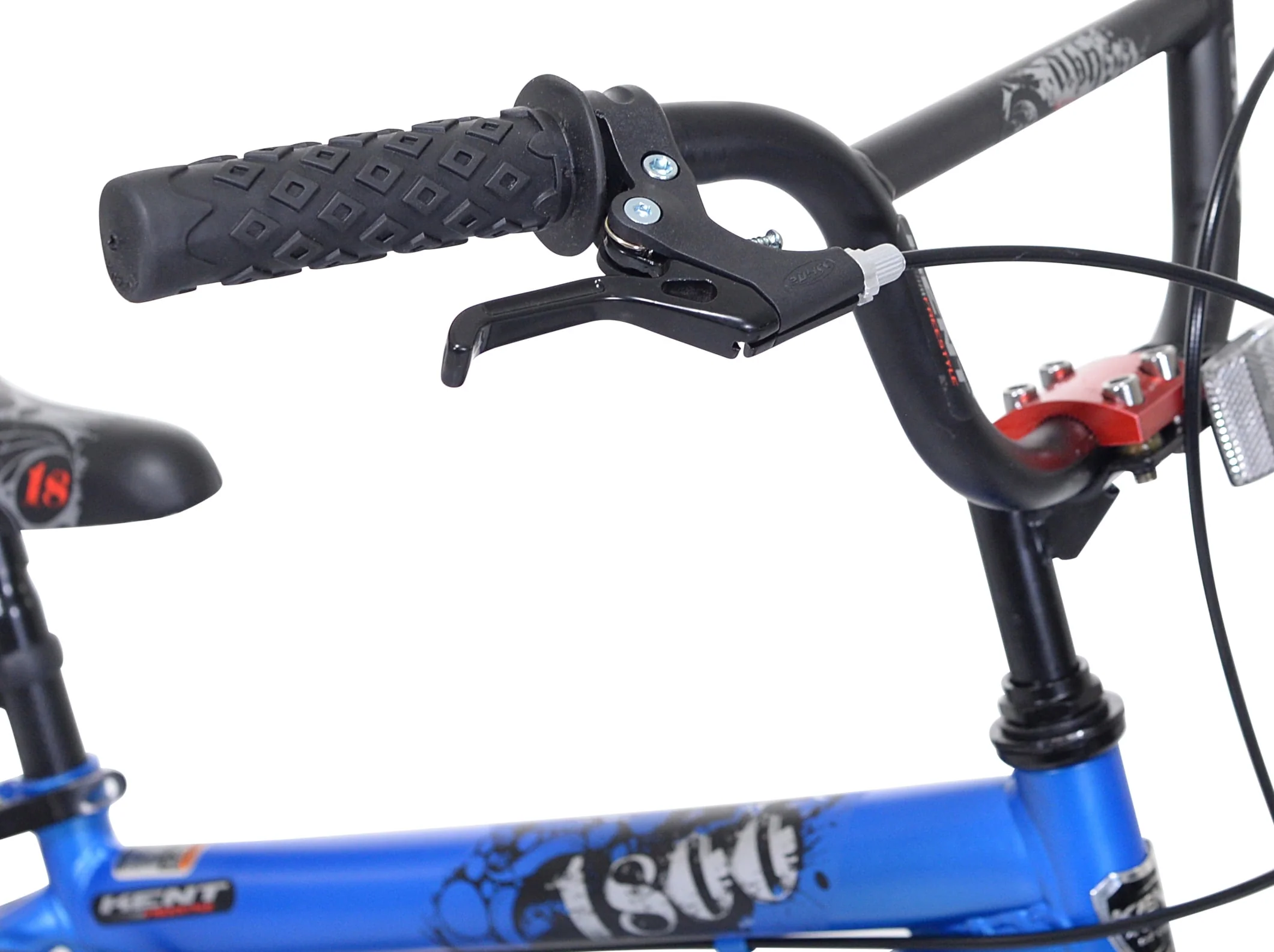 Kent Bicycle 18-inch Abyss Boy's Freestyle BMX Bicycle, Blue